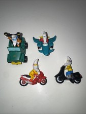 McDonald's 1988 Mac Tonight Moon Man Collectible Happy Meal Toys Set of 4
