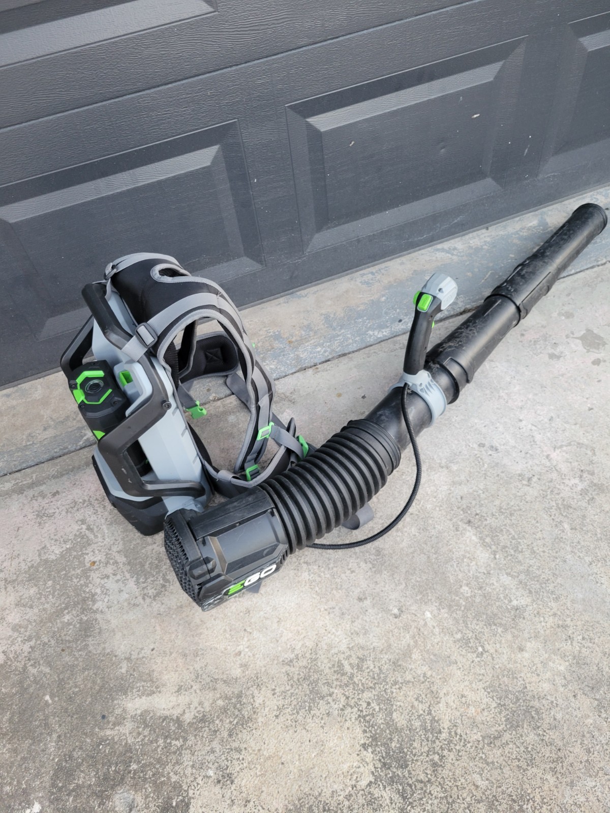 EGO POWER BACKPACK LEAF BLOWER, LB6000 600CFM 140MPH 56V ARC