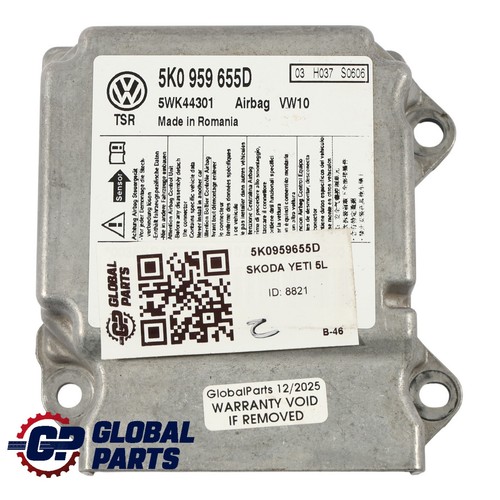 Volkswagen VW Golf Mk6 5K Skoda Yeti 5L Luft Modul Steuergerät ECU 5K0959655D