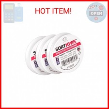 Lee Sortkwik Fingertip Moistener,50 Recycled, 0.63 Oz, Pink, Pack Of 3