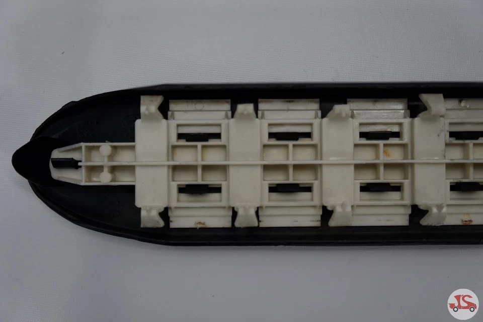 01-06 Chevrolet Tahoe Z71 estribo estribo trasero derecho o izquierdo negro OEM Foto 3 de 4