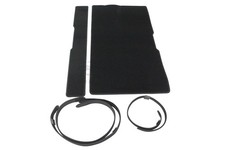 Fußmatten anthrazit 5-teilig (2.Sitzreihe) für Citroen Jumpy IV / Spacetourer 