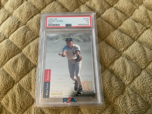1993 Upper Deck SP Derek Jeter Rookie Card RC #279 PSA 5