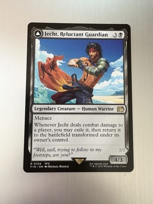 Jecht, Reluctant Guardian - 104 - Magic: Final Fantasy MTG - Rare -Regular - FFX