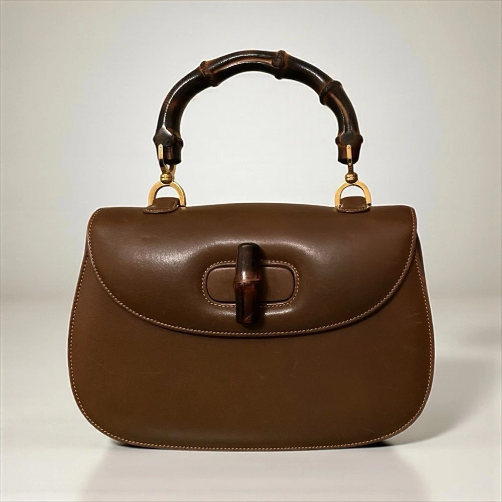 Gucci Bamboo Turn Lock Bags & Handbags for Women for sale | eBay