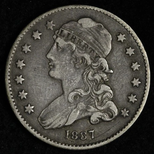 1837-P Capped Bust Quarter — photo from another recent sale
