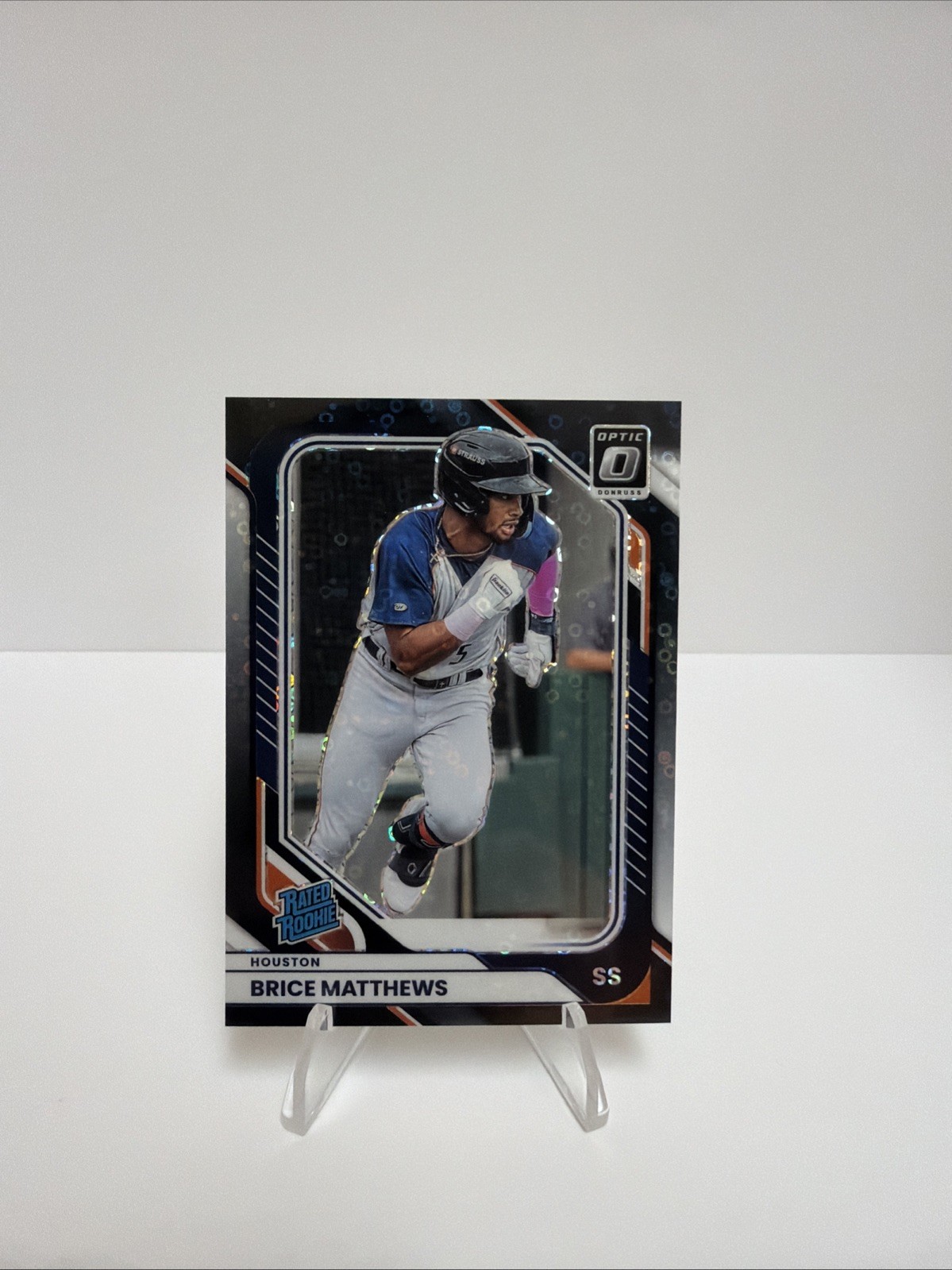BRICE MATTHEWS 2026 Donruss Optic Rated Rookie Black Circles #38 Astros