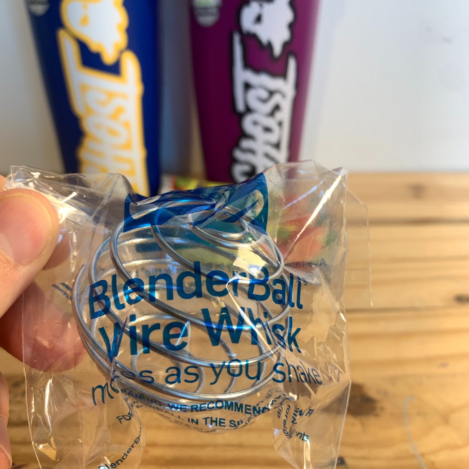 GHOST LIFESTYLE 2 Two 28oz Classic Blender Bottles With Blender Ball NEW