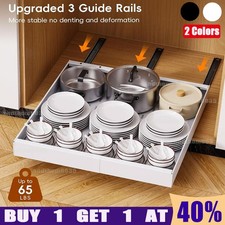Pull Out Shelves Cabinet Organizer Slide Out Drawer Storage for Kitchen Cupboard