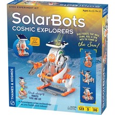 Thames Kosmos SolarBots: Cosmic Explorers STEM Experiment Kit Build 5 Sol...
