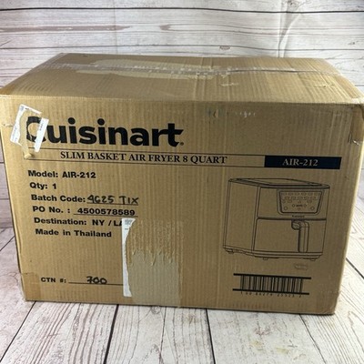 Cuisinart AIR 212 CompactMax 8 Qt Basket Air Fryer Pro Digital Black