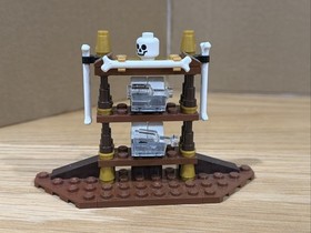 LEGO Pirates of the Carribean 4191 Captain&rsquo;s Cabin 100% Complete Set w/ Manual