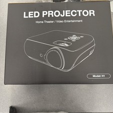 Led Projector Home Theater Video Entertainment Model H1 Open Box