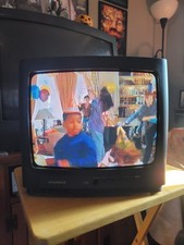Magnavox Retro Gaming Crt TV 13" Television MT1331B101 TESTED WORKS Vintage 2001