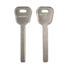 Replacement Uncut High Security Test Blade Key Blank for GM - HU100 (10 Pack)