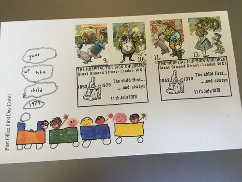 GB STAMPS RARE FIRST DAY COVER 1979 YEAR OF THE CHILD GT ORMOND ST