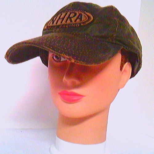โ
NHRA~Distressed~Leather~Bossman Hat~NitroMall~Main Gate ๐ - Picture 2 of 10