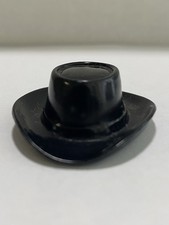 VINTAGE 1950's HARTLAND ORIGINAL JIM HARDIE BLACK HAT DALE ROBERTSON 