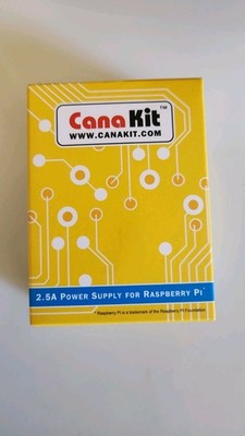 Canakit 2.5A Power Supply for Raspberry Pi NIB
