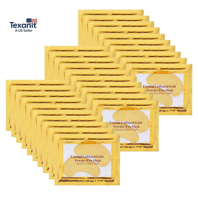 30 Pairs under Eye Collagen Patches, Gold Moisturizing under Eye Mask, under Eye