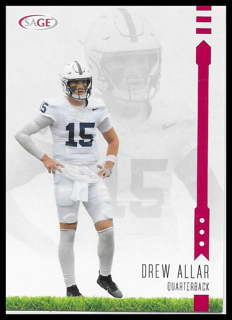 Drew Allar | 2025 SAGE HIT #147 Red | Penn State Nittany Lions | Football