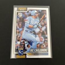 2026 Topps Series 1 - Jac Caglianone (#138) - (RC) - Kansas City Royals Rookie