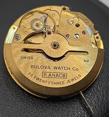 Bulova 11anacb Uhrwerk Automatisch Repariert 11 1/2''' Swiss Made Day-Date