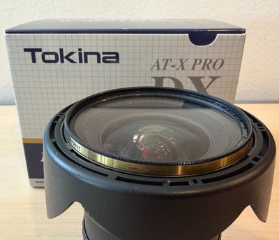 Tokina SD 11-16mm f/2.8 (IF) DX  AT-X Pro Lens For Nikon Mount & B+W Pro Gold