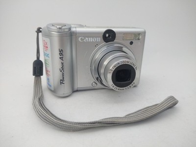 Buy Canon PowerShot A95 5.0MP Digital Camera - Silver (Kit w/ Not