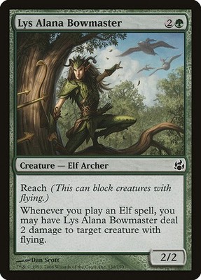 [MTG] Lys Alana Bowmaster (130) (MOR) LP-HP