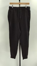 Quince Women Organic Heavyweight Fleece Joggers Black Pants S