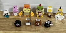 LEGO SUPER MARIO Character Figure Pack Used Lot Of 10 Yoshi Goomba Toad etc.