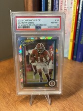 2023 Chronicles Draft Picks Jahmyr Gibbs Classics Cracked ICE /11 🔥🔥PSA (RC)