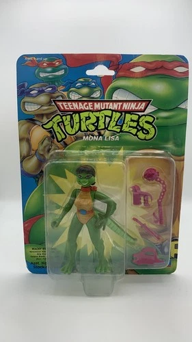 Playmates Teenage Mutant Ninja Turtles Mona Lisa Vintage Figure (1992)