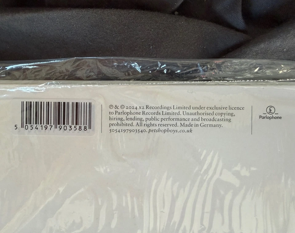 PET SHOP BOYS - NONETHELESS - SIGNED GREY VINYL - AUTOGRAPHED - Image 3 of 4