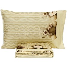 Set lenzuola in flanella per lettino MI017BG