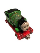 THOMAS FRIENDS - 2002 LEARNING CURVE,PERCY OIL SPATTERED,DIECAST,CLEAN