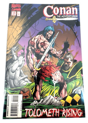 Conan the Adventurer #14 VFNM 9.0 1995 Rafael Kayanan Cover