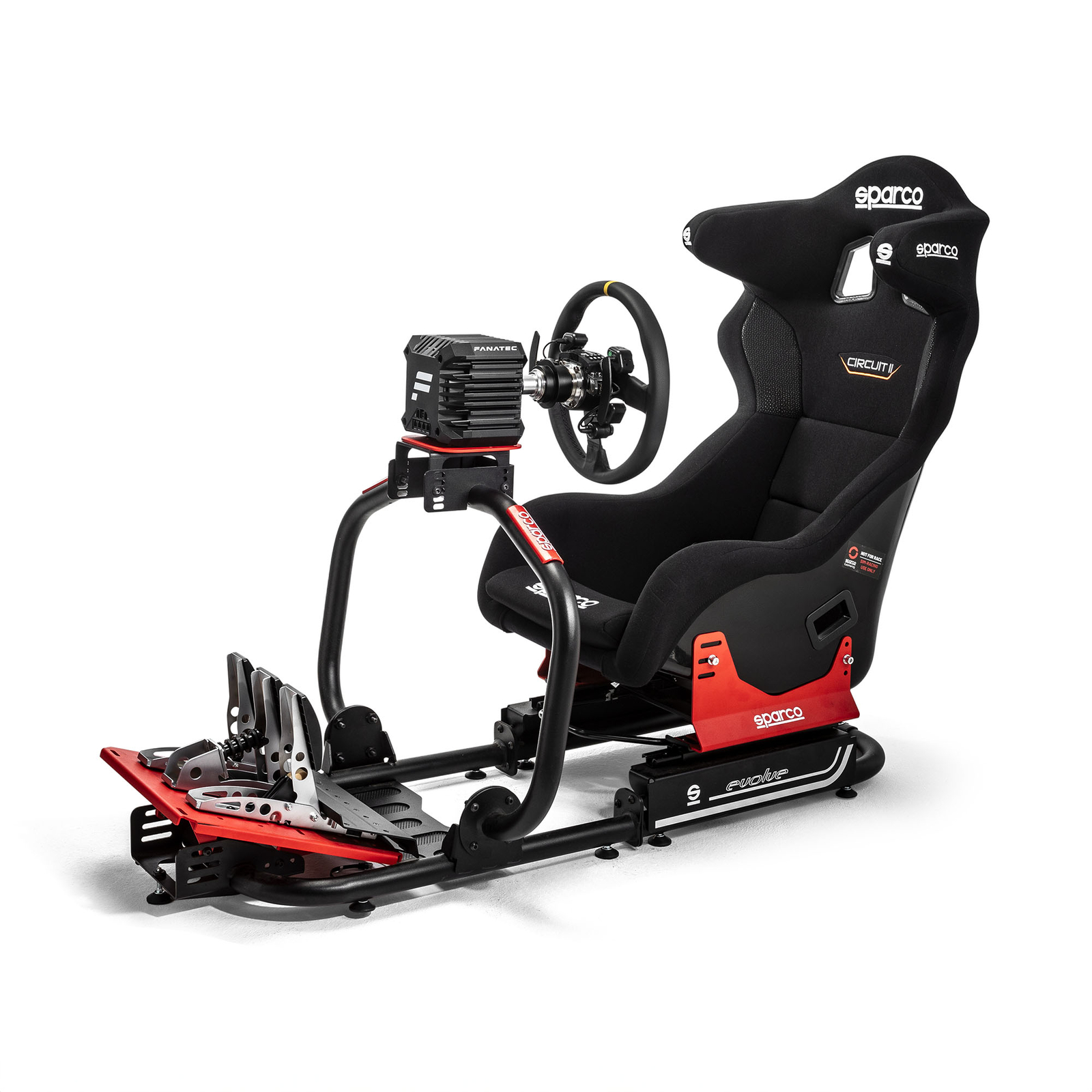 Sparco Gaming EVOLVE GT-R PRO Racing Sim Bundle with Chassis/Seat ...