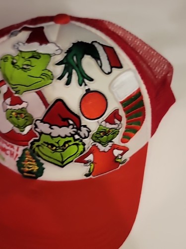 The Grinch Red Trucker Hat - Picture 5 of 17