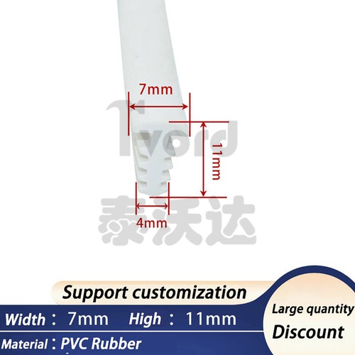 Window & Door Bubble Gasket Seal Flipper uPVC Double Glazing Rubber Draught Seal - Picture 13 of 47