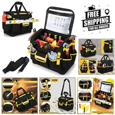 15-Inch Lightweight Tool Organizer Bag with Multiple Pockets for Easy Access