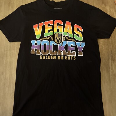Vegas Golden Knights Violent Gentlemen Pride Shirt Hockey Size X
