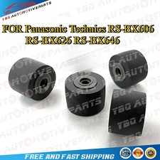 Cinta de casetes de rodillos de pellizco de 4 piezas para Panasonic Technics RS-BX606 RS-BX626 BX646