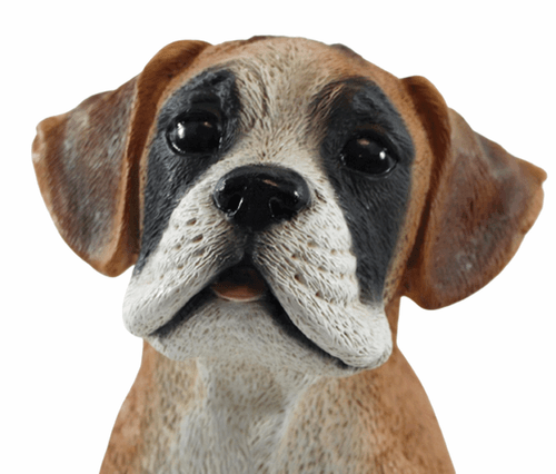 Deco Figura Perro Figurilla de Boxer Cachorro Colección Castagna Resin Altura - Imagen 3 de 6