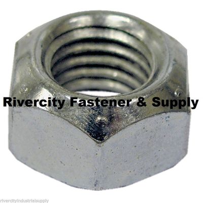 (15) M10-1.0 Fine Thread All Metal Lock / Stover Nuts Zinc Plated 10mm / M10x1.0