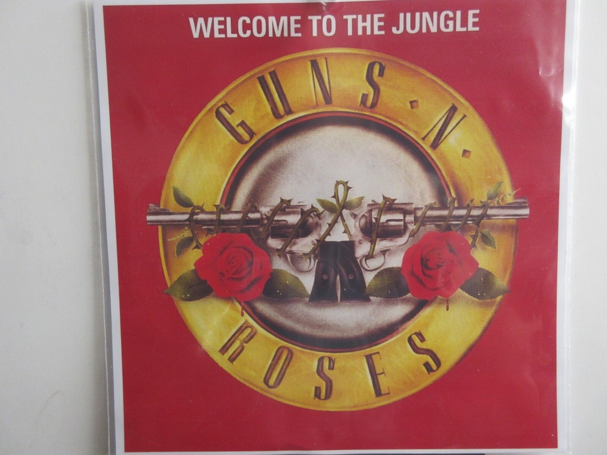 💥 ' GUNS N ' ROSES ' HIT 45 + PICTURE [WELCOME TO THE