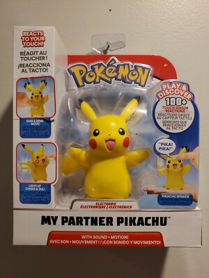 Pokemon My Partner Pikachu Interactive Electronic Figure With Sound And Motion 191726385370 | eBay
