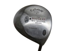 Used RH Mens Callaway The Biggest Big Bertha 8° Driver Firm Flex Graphite 45.5"