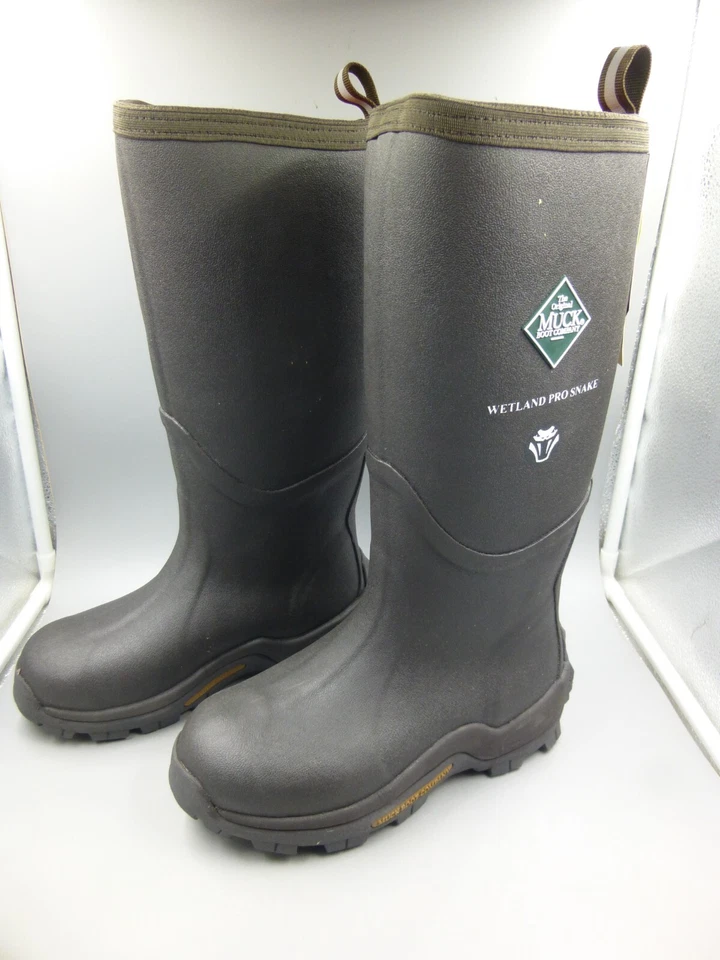 Brown Muck Boot Company Wetland Pro 13 inch Snake Boots Men's Size 15 - Image 4 of 4